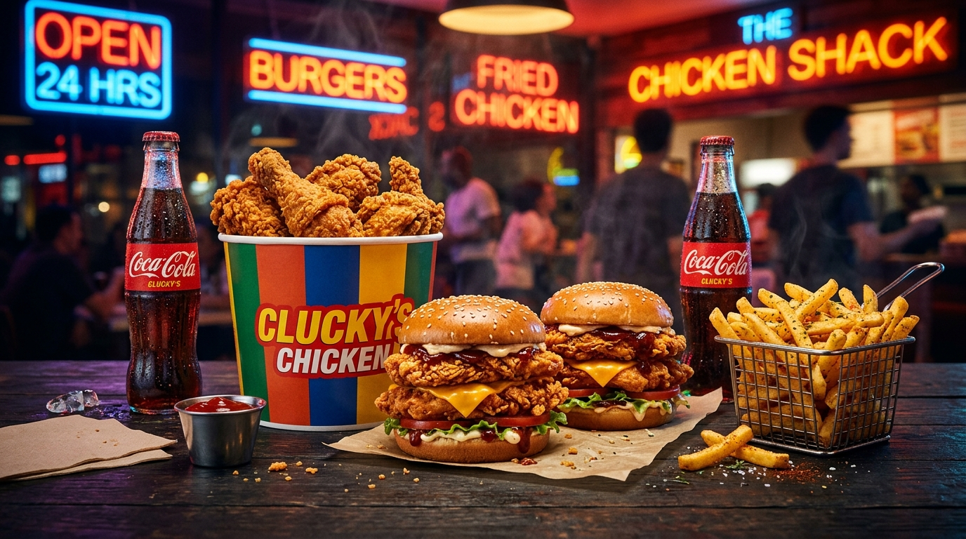 AFC Chicken Bucket and Burgers