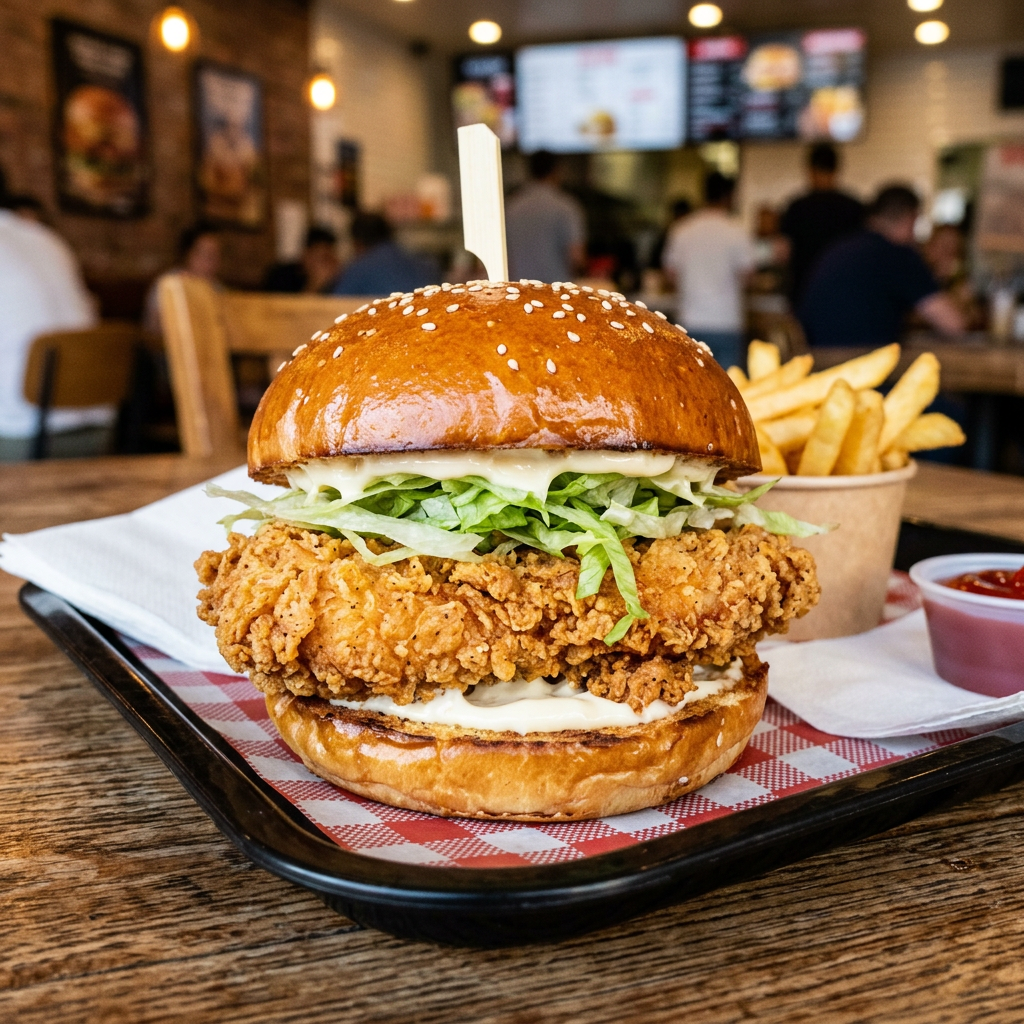 Crispy Chicken Burger