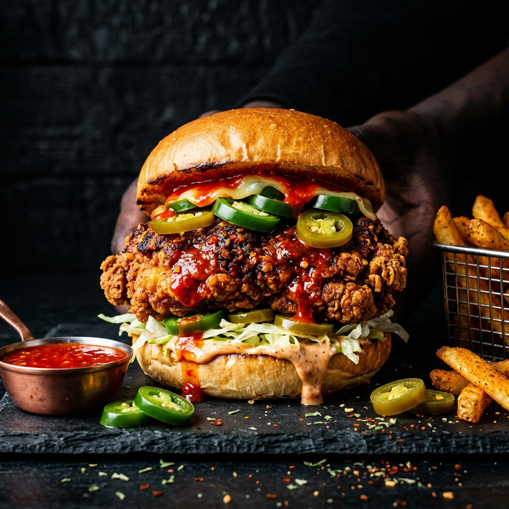 Spicy Chicken Burger